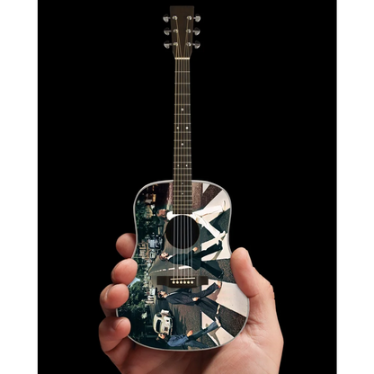 Axe Heaven Beatles Abbey Road mini guitar collectible