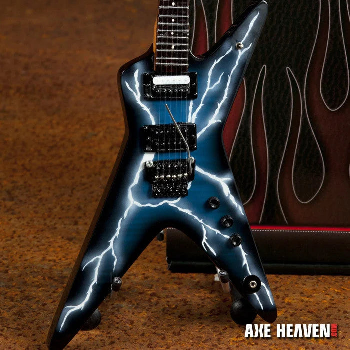 Axe Heaven Dimebag Darrell lightning bolt mini guitar replica
