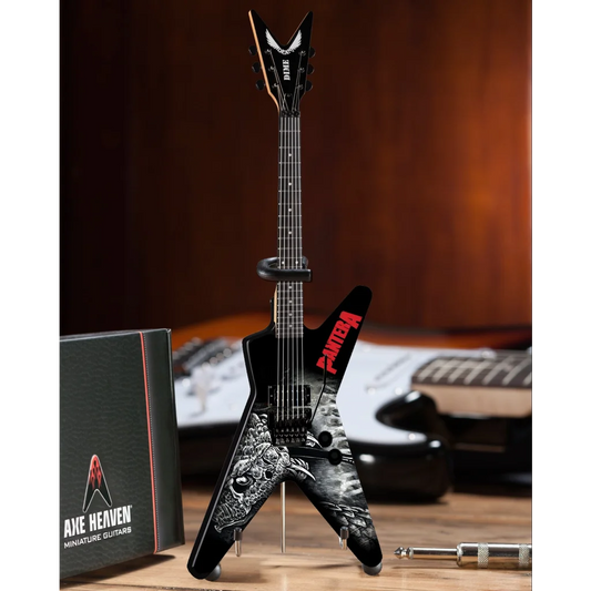 Axe Heaven Dimebag Pantera Skull guitar replica with snake motif