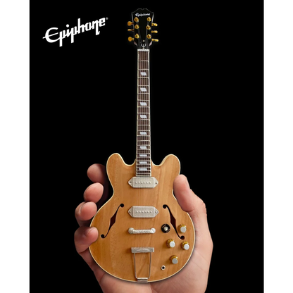 Axe Heaven Epiphone Casino miniature replica guitar model in sunburst