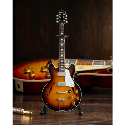 Axe Heaven Epiphone Casino sunburst guitar model miniature replica
