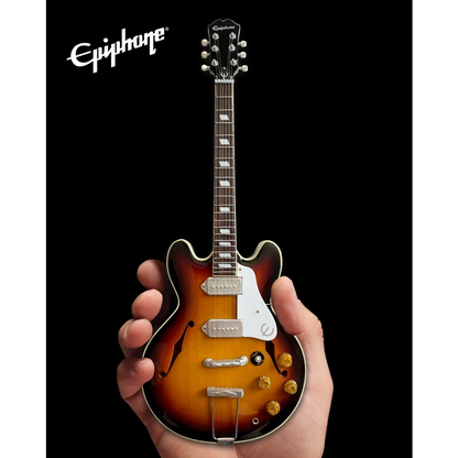 Axe Heaven Epiphone Casino sunburst miniature guitar replica