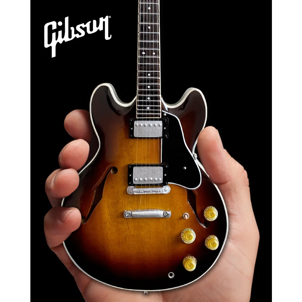 AXE HEAVEN Gibson ES-335 Vintage Sunburst Mini Guitar Replica | AXE HEAVEN STORE | vintageantiquesgifts.com