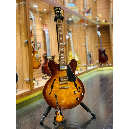 Axe Heaven Gibson ES-335 vintage sunburst mini guitar replica