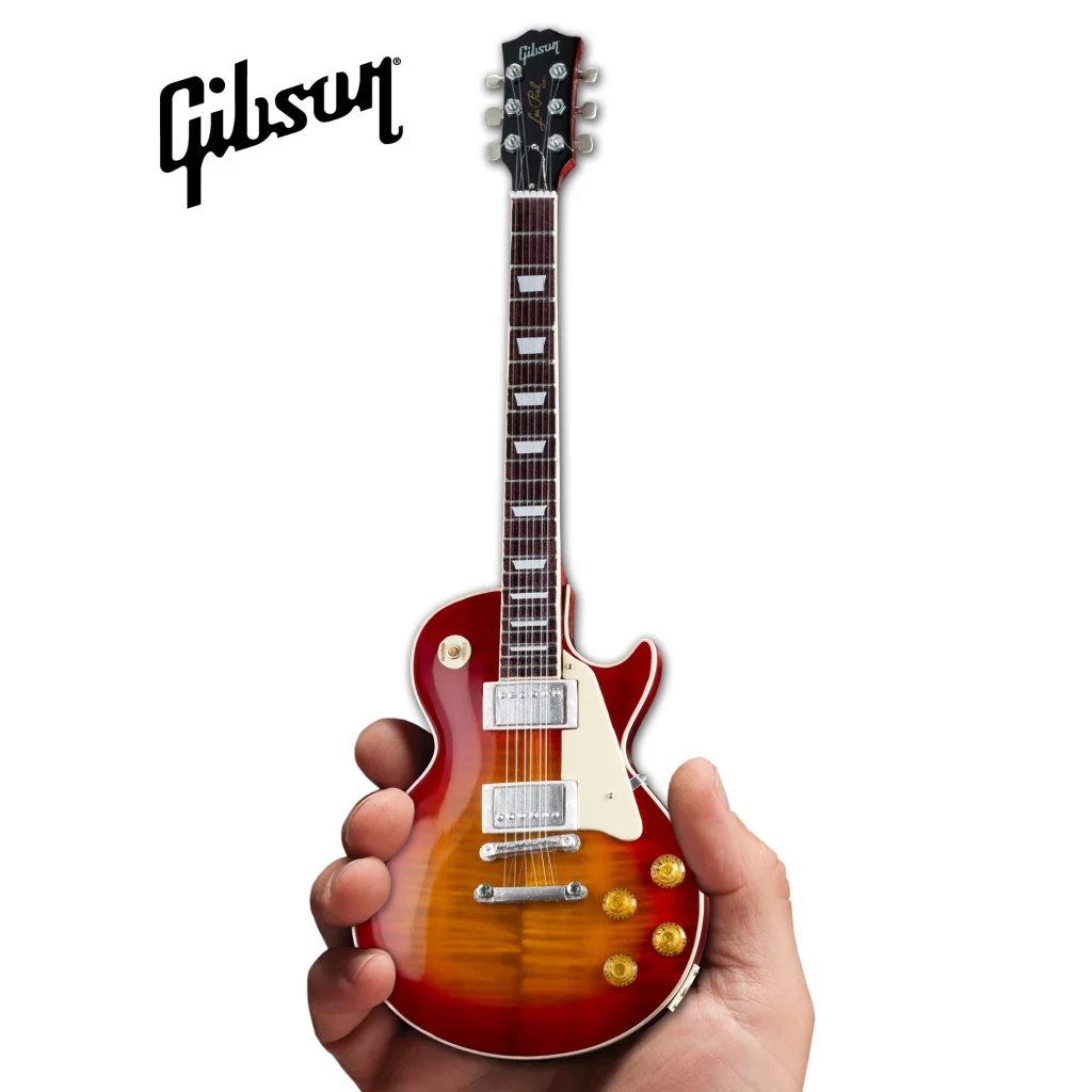 Axe Heaven Gibson Les Paul Cherry Sunburst Miniature Replica