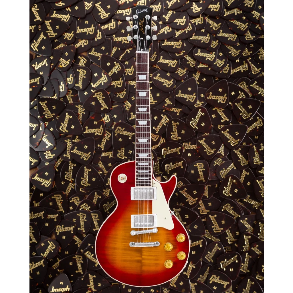 Axe Heaven Gibson Les Paul cherry sunburst miniature replica guitar