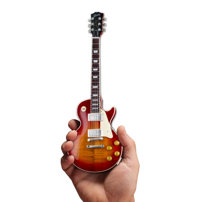 Axe Heaven Cherry Sunburst Miniature Replica Mini Guitar with Black Pickguard