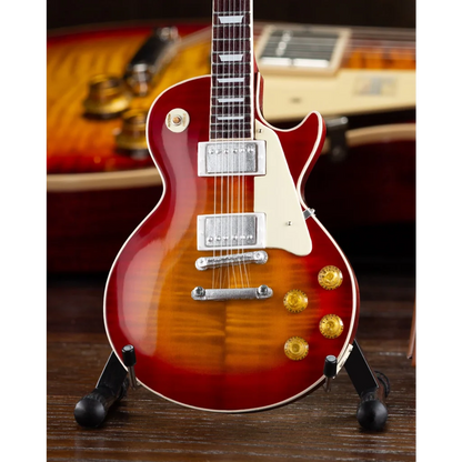 Axe Heaven Cherry Sunburst Gibson Les Paul Miniature Replica