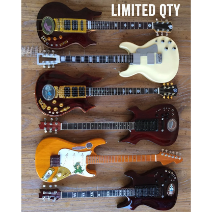 Vibrant Axe Heaven® guitar collection on adjustable A-frame stand
