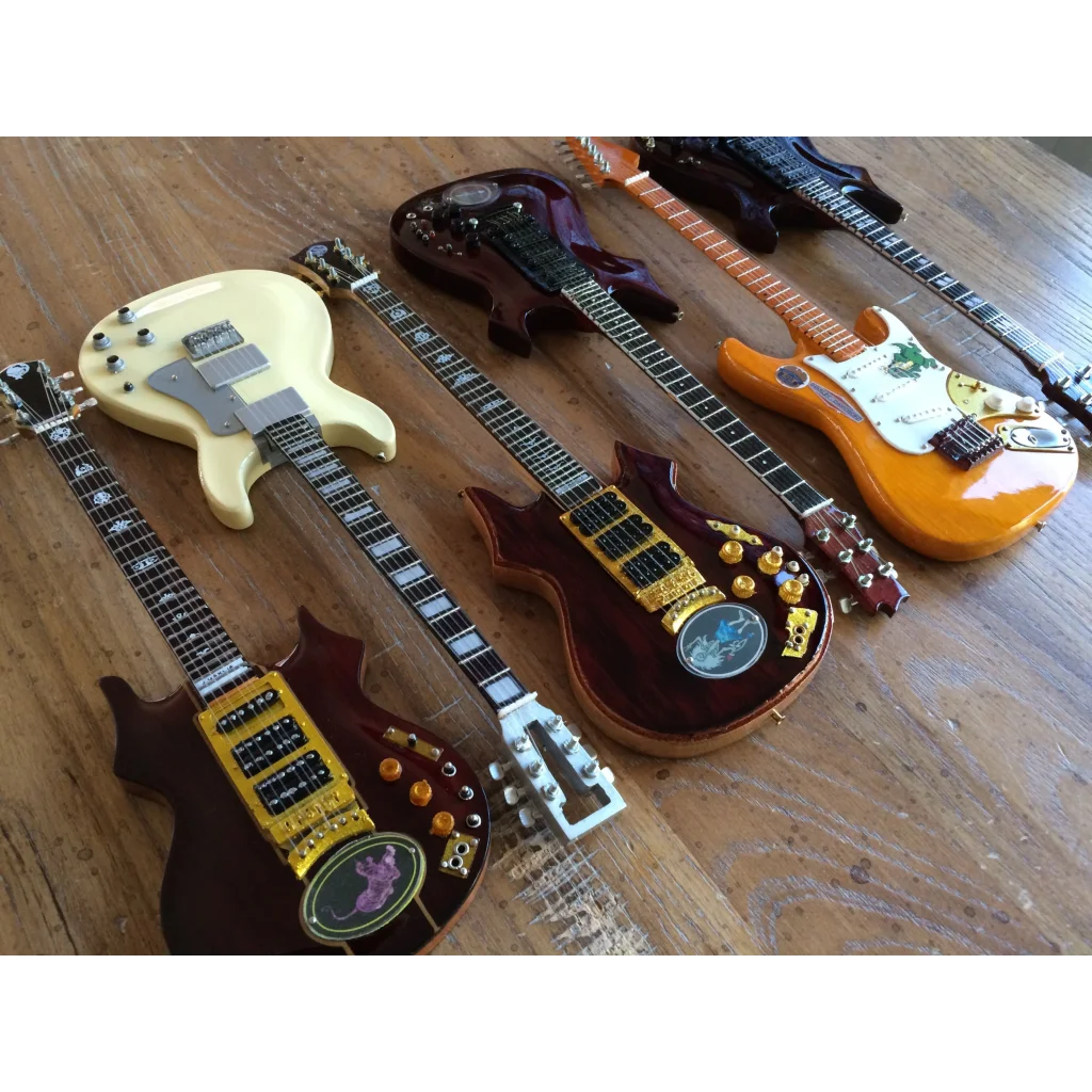 2019 Gibson SG Standard sunburst guitar on Axe Heaven adjustable A-frame stand