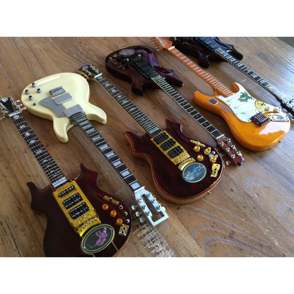 2019 Gibson SG Standard sunburst guitar on Axe Heaven adjustable A-frame stand