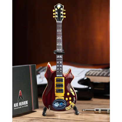 Axe Heaven mini Gibson Les Paul guitar replica with gold hardware