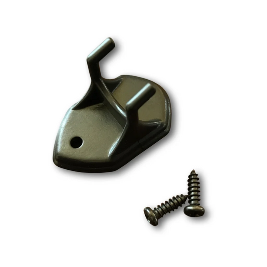 Axe Heaven black metal hook with screws for guitar wall hangers