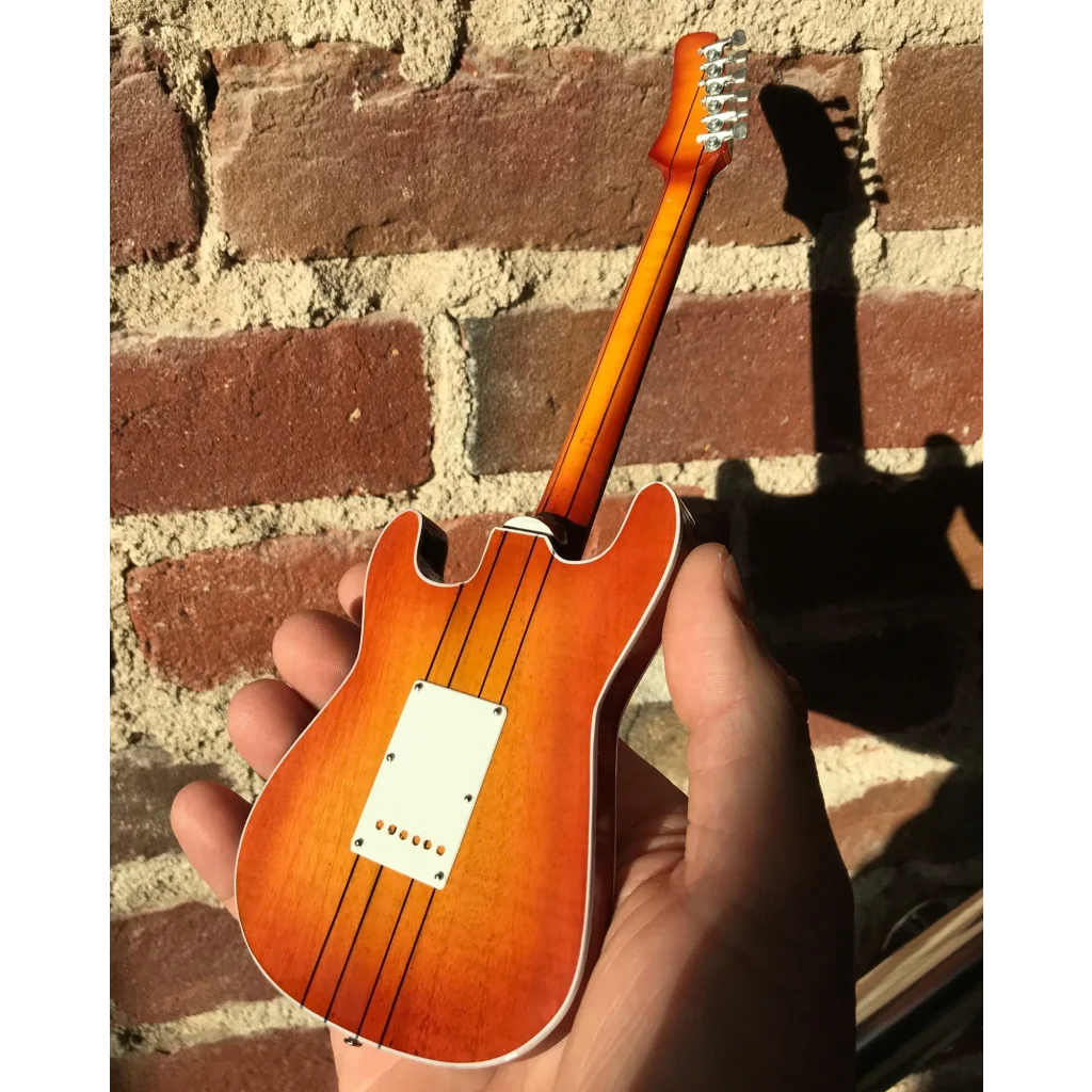 Axe Heaven® Miniature SRV Fender Stratocaster Sunburst Guitar Toy