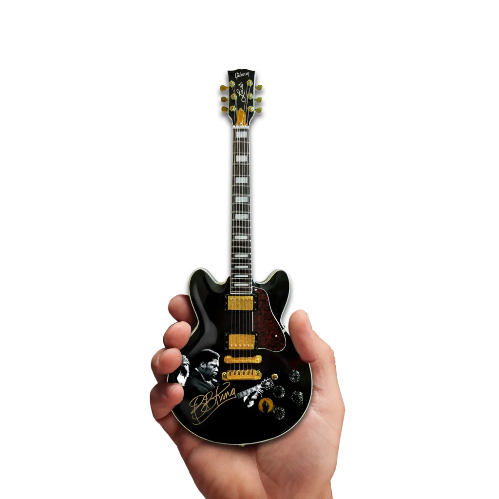 Axe Heaven Officially Licensed BB King Lucille Black Guitar Model Replica