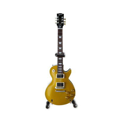 Gold Axe Heaven Officially Licensed Miniature Gibson Les Paul Guitar