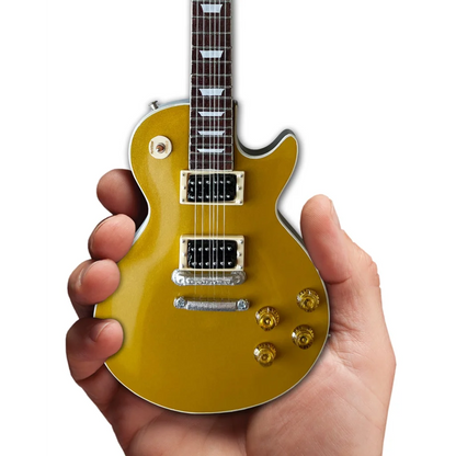 Axe Heaven officially licensed Gibson Les Paul miniature guitar in gold