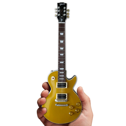 Axe Heaven® officially licensed gold Gibson Les Paul miniature guitar