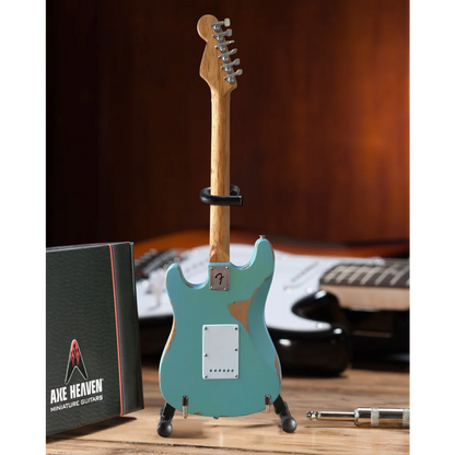 Axe Heaven Officially Licensed Kenny Wayne Mini Strat in seafoam green