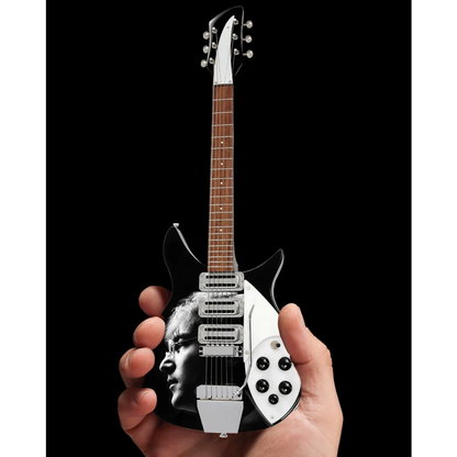 Black and white Axe Heaven® Guitar John Lennon Rickenbacker mini replica