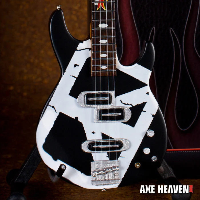 Axe Heaven® Michael Anthony Chickenfoot bass replica miniature guitar