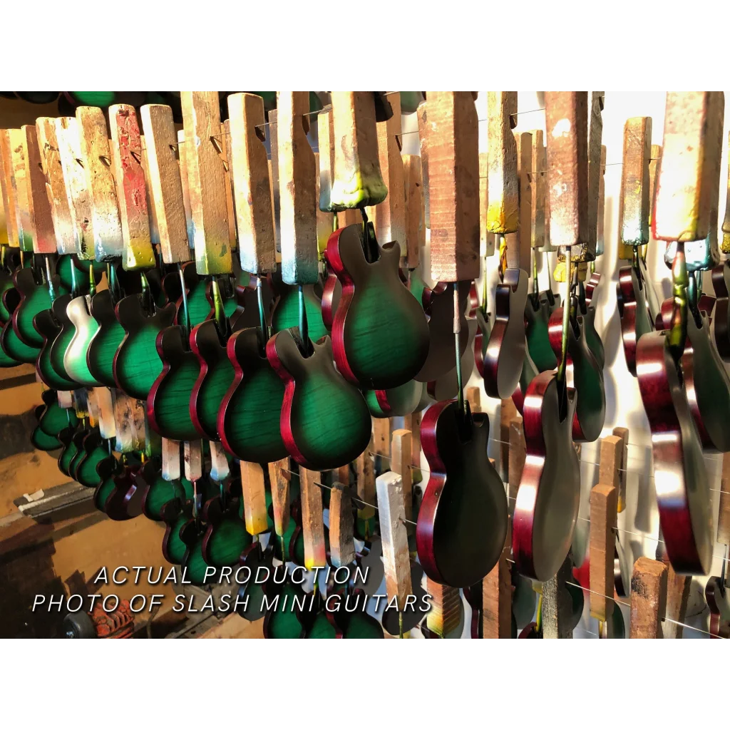 Axe Heaven® miniature replica Gibson Les Paul green guitar