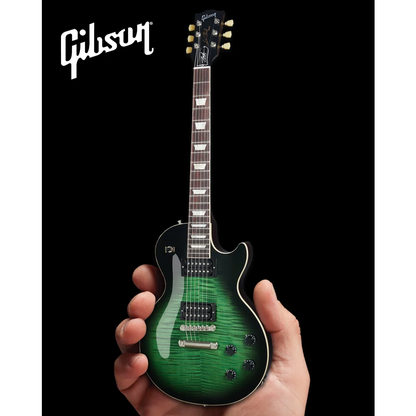 Axe Heaven® miniature replica Gibson Les Paul green burst guitar