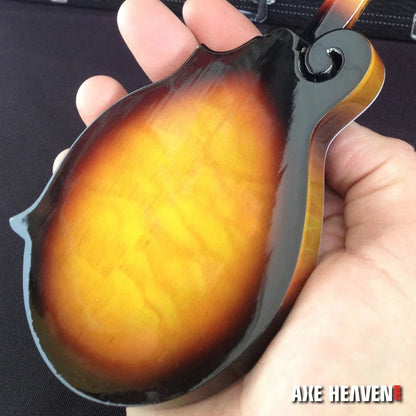 Axe Heaven® Sunburst Mandolin Guitar Replica with Metal Pick Holder