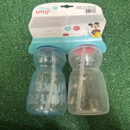 Disney Mickey Mouse baby cups 2 pack boys blue sippy cups
