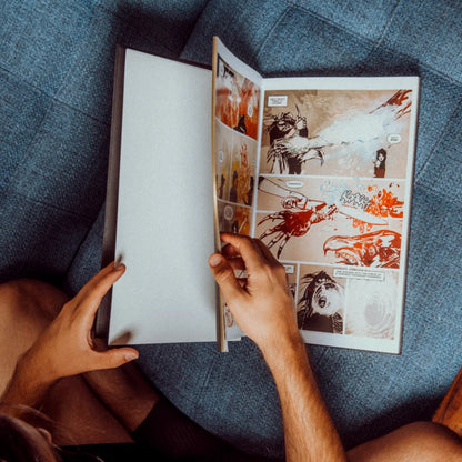 BABYMETAL Apocrypha Standard Edition graphic novel with vibrant comic panels