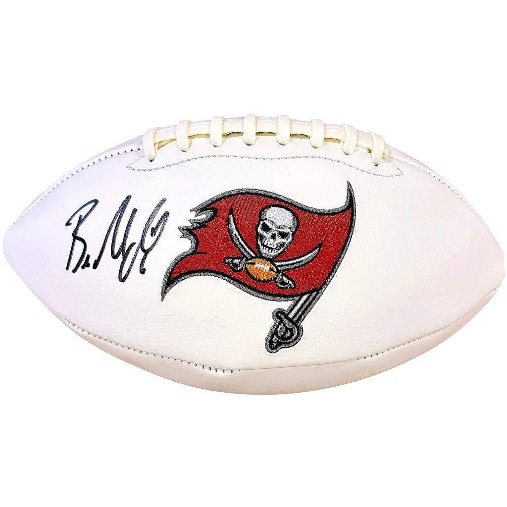 Baker Mayfield autographed Tampa Bay Buccaneers logo football
