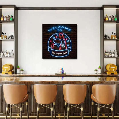 Personalized Bar Signs That Light Up Your Space | Modern Wall Art Decor | vintageantiquesgifts.com