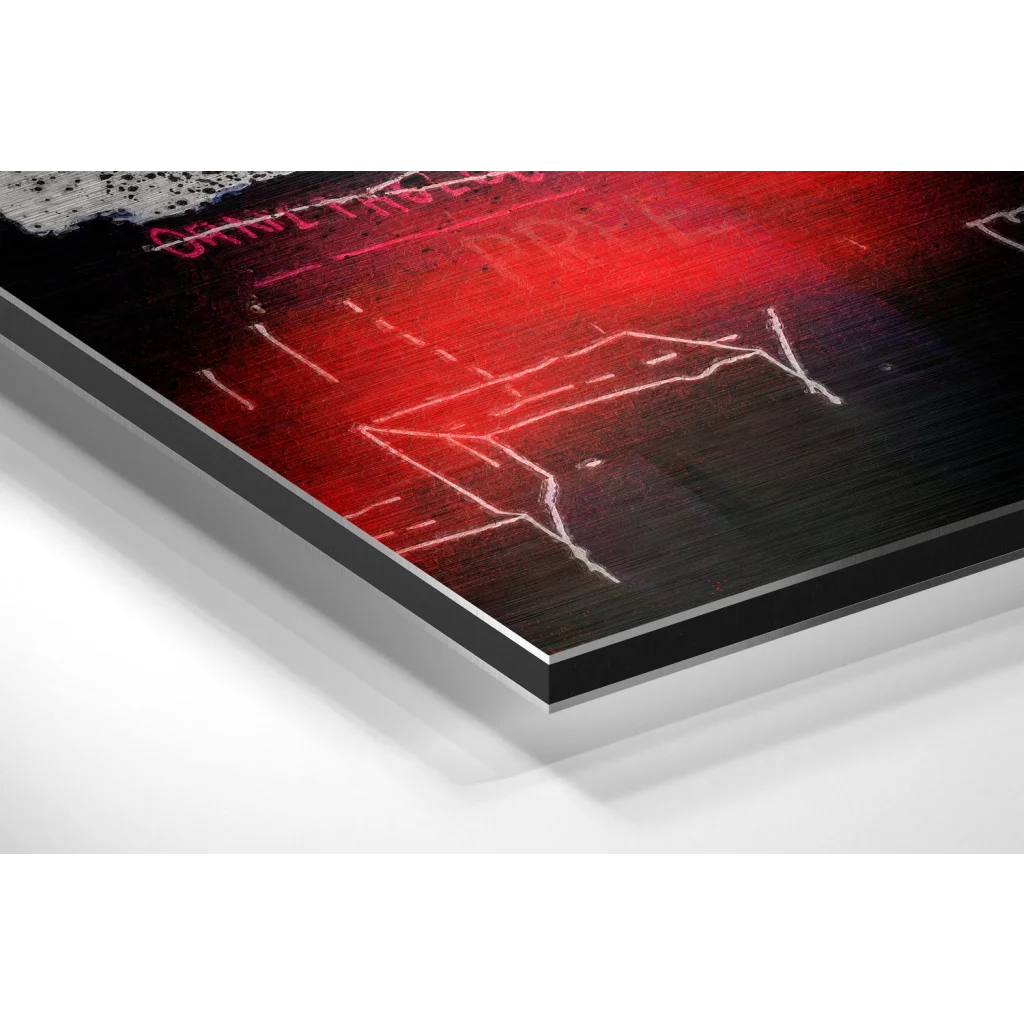 Stunning Brushed Aluminium Dibond Wall Art Prints | Glass Wall Art Print | vintageantiquesgifts.com