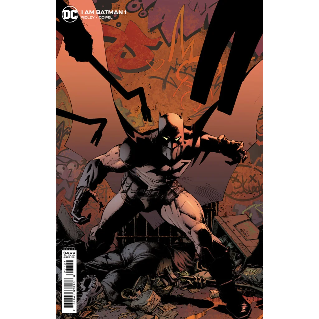 Batman #1 Cvr B Greg Capullo Card Stock Variant comic cover