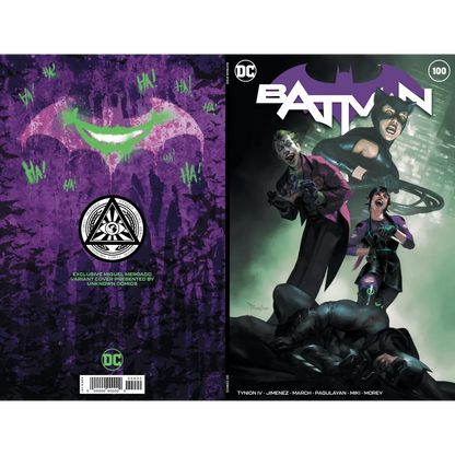 Batman comic covers featuring Joker War and Miguel Mercado exclusive artwork