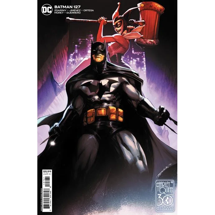 Batman #127 CVR D Segovia Harley Quinn 30th Anniv Card Stock Var | Unknown Comics Exclusive | vintageantiquesgifts.com