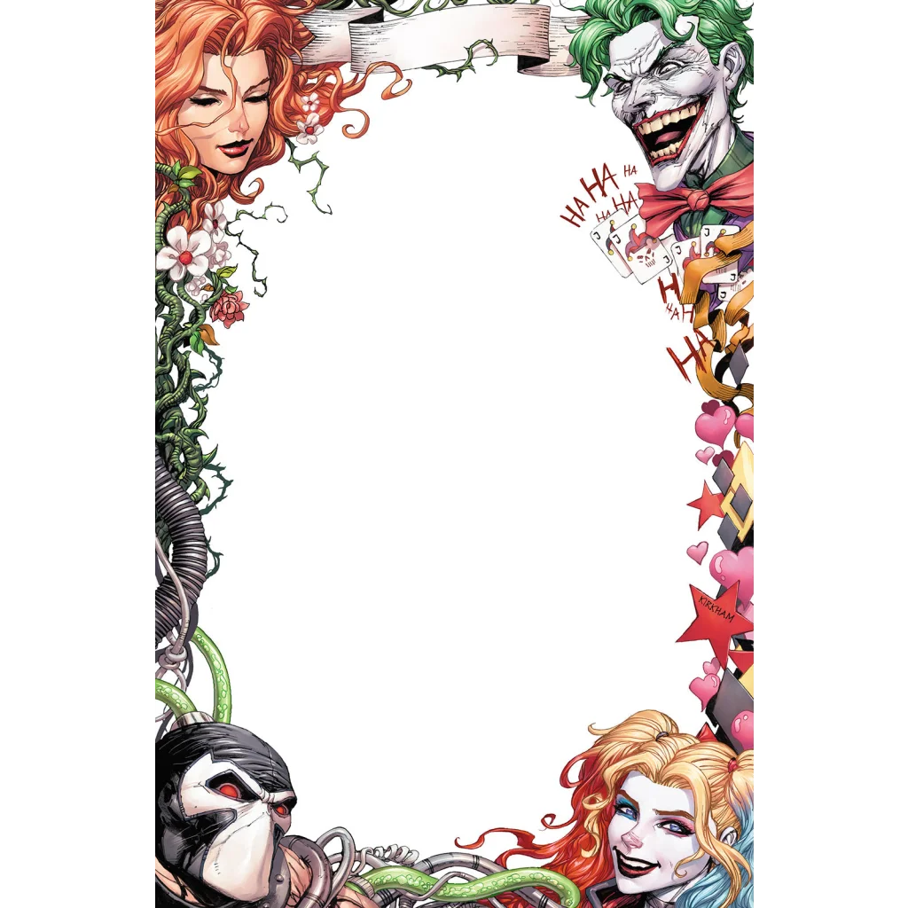 Exclusive Joker Plush Toy with Virgin Sketch Comic Design