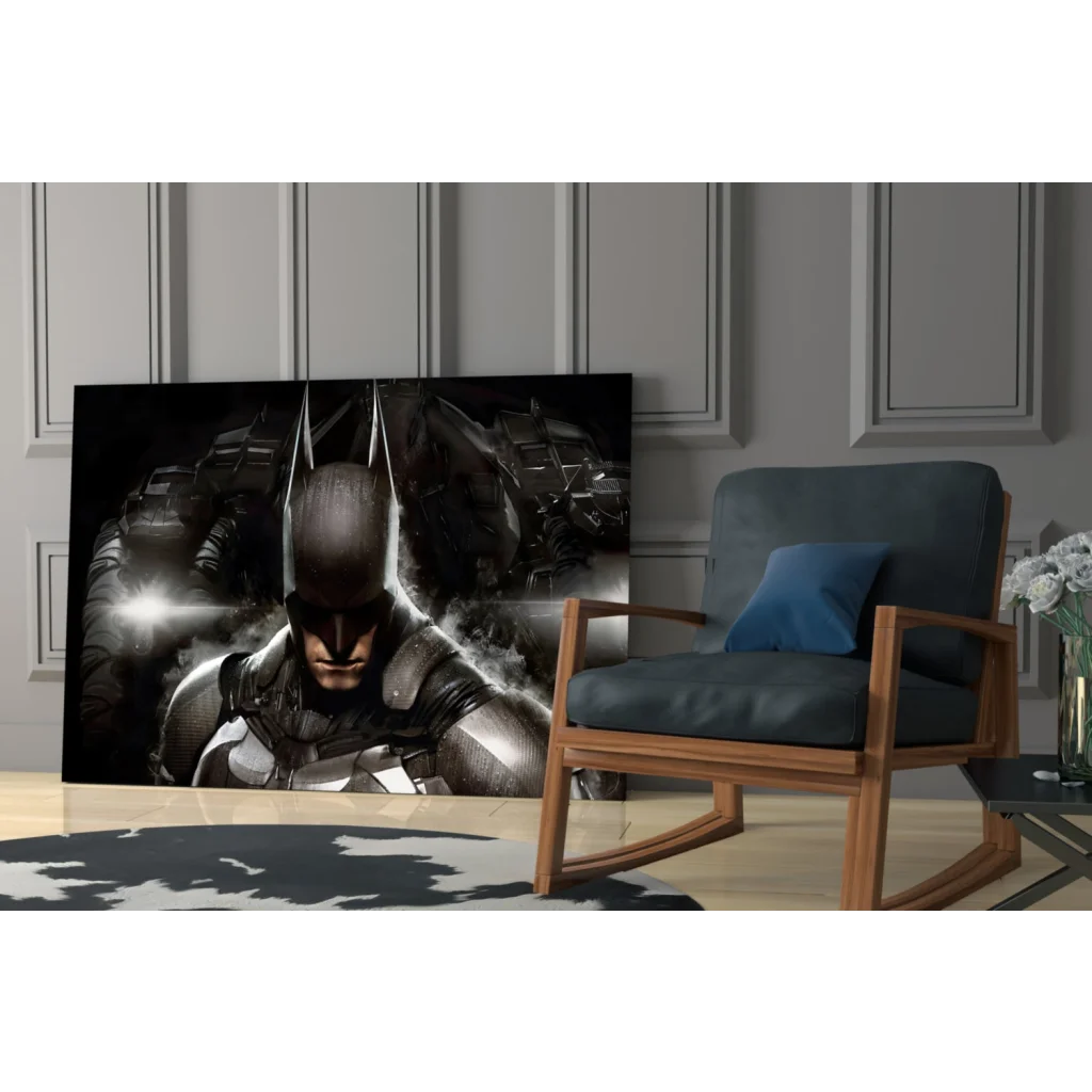 Batman Dark Knight glass wall art canvas print poster