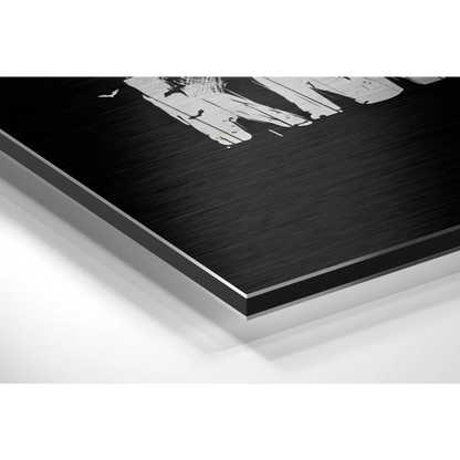 Batman Dark Knight brushed aluminium dibond wall art