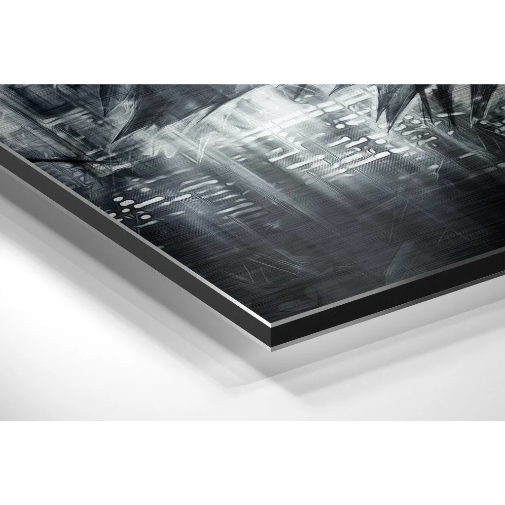 Batman Brushed Aluminium Dibond Wall Art Print | Glass Wall Art Print | vintageantiquesgifts.com