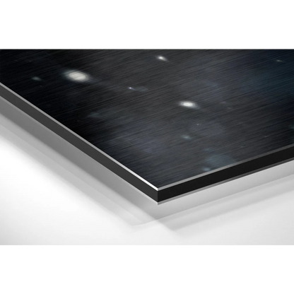 Cosmic Galaxy Brushed Aluminium Dibond Wall Art | Glass Wall Art Print | vintageantiquesgifts.com