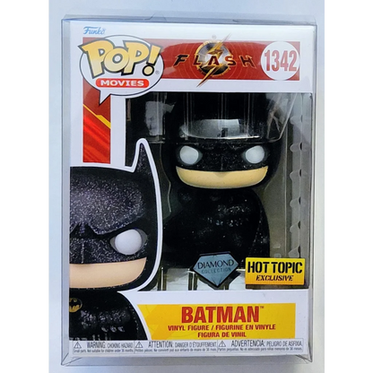 Batman Diamond Glitter Movies Funko Pop Hot Topic Exclusive