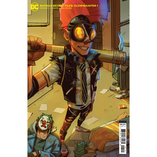 Batman Secret Files: Clownhunter #1 Ofosu Card Stock Var | Unknown Comics Exclusive | vintageantiquesgifts.com