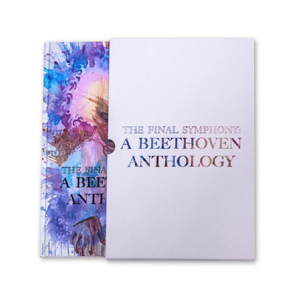 Beethoven Anthology Final Symphony hardcover graphic novel set with vibrant watercolor artwork