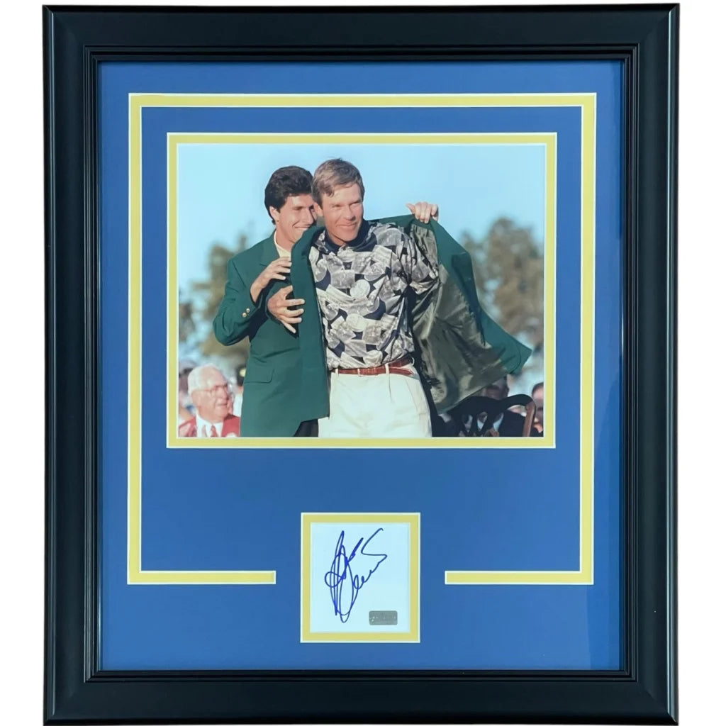 Ben Crenshaw autographed 1995 Masters Signature Series frame