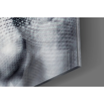 Black and white Benjamin Franklin currency engraving wall art canvas