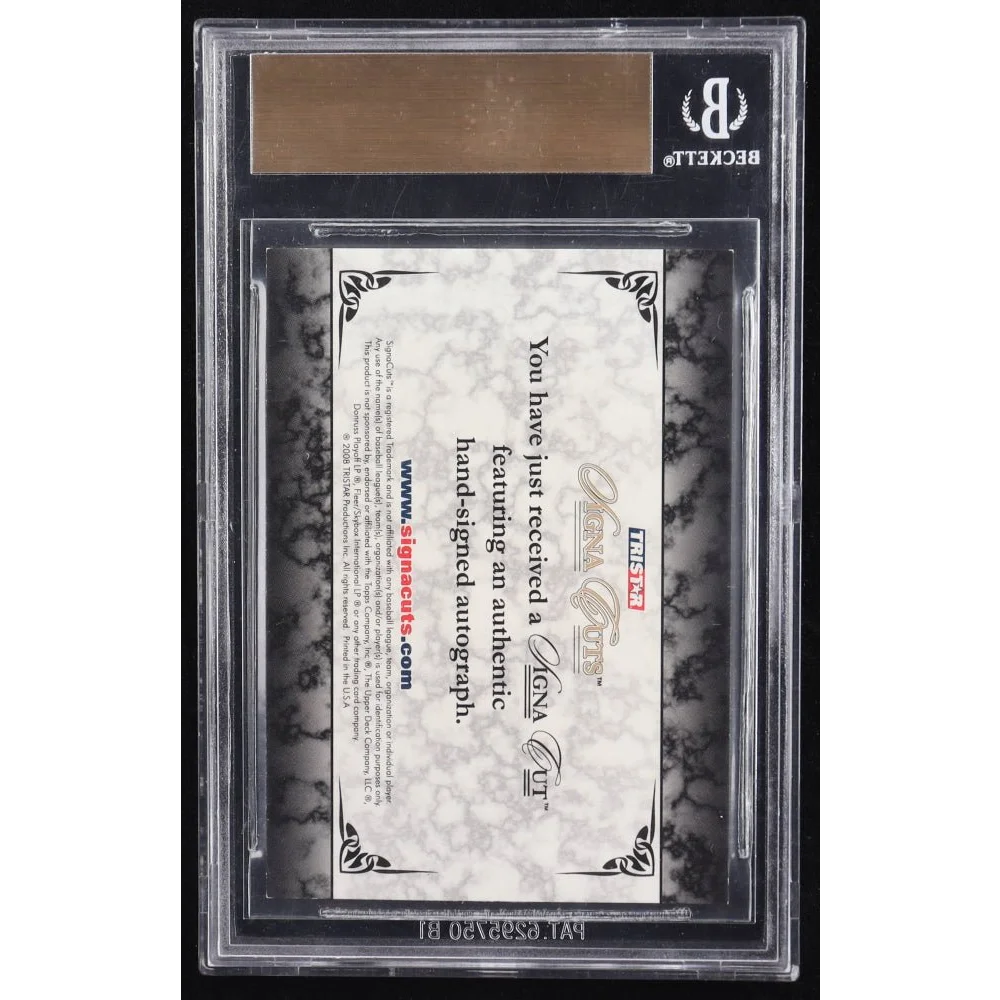 Graded Boston Red Sox David Ortiz autograph baseball card with hand-signed autograph