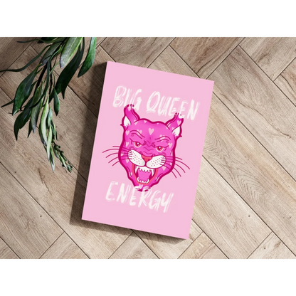 Pink panther big queen energy on insigne aluminum prints