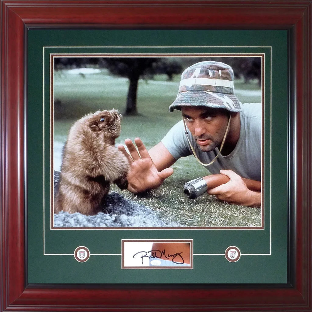 Bill Murray autographed Caddyshack gopher deluxe framed 16x20 photo