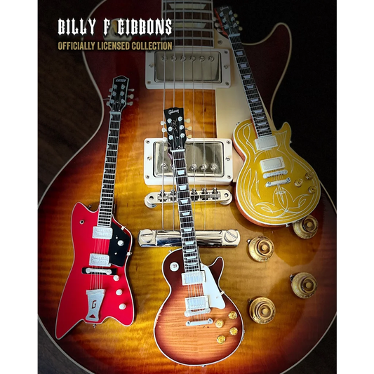 Billy F Gibbons Axe Heaven® red electric guitar model replica